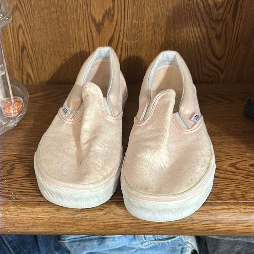 Vans Cream Sneakers Classic Style